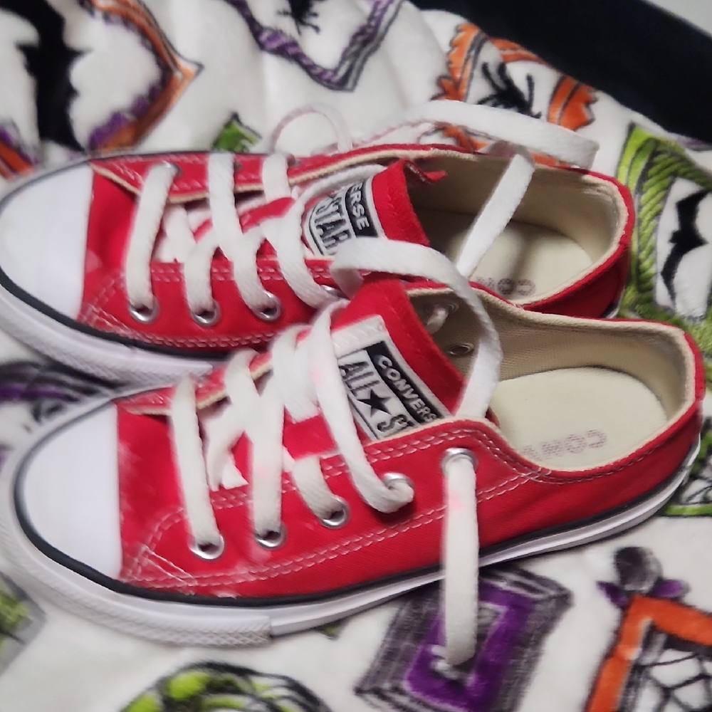 Converse Kids Red Sneakers